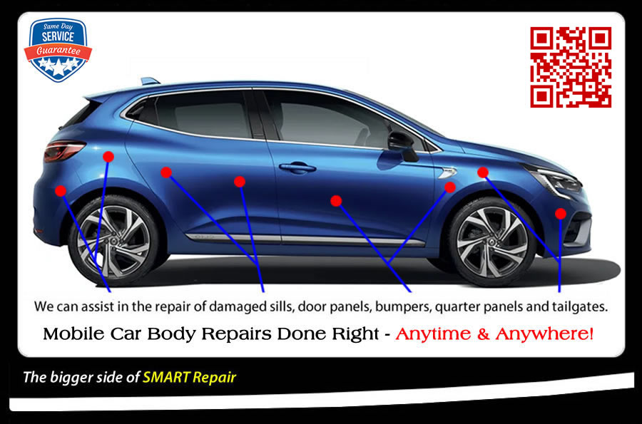 ☎️ 07980 100 201 - London SMART Repair can provide multiple types of damage repair at your location at The Commons Colchester CO3 4NN